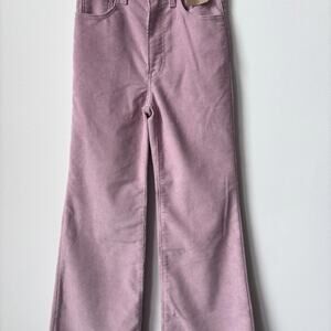 Lilac Levi's Ribcage Bell Corduroy Flare Jeans (size 24)
